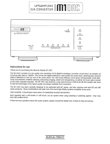 Musical Fidelity M1 DAC Specification