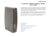 Arris Touchstone TM804 Telephony Modem User manual