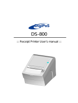 DigiPos DS-800 User manual
