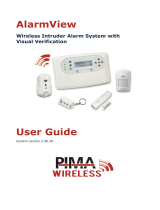 Pima AlarmView User manual