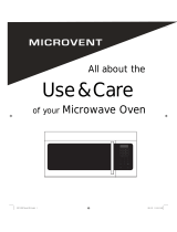 Microvent Microwave Oven User manual