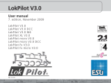 Esu LokPilot Fx micro V3.0 User manual