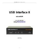 microHAM USB Interface II User manual