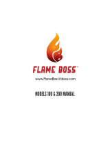 FLAME BOSS 100 User manual