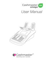 Cashmaster Omega 230 User manual