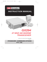 GME Electrophone GX294 User manual
