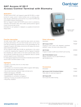 Gantner Electronic GmbH GAT Access 6100 F User manual