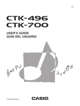 Casio ctk700ad User manual