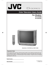 JVC AV 27D305 User manual