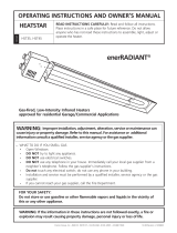 HeatStar enerradiant HST45 Operating Instructions And Owner's Manual