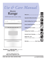 Frigidaire ES100 User manual