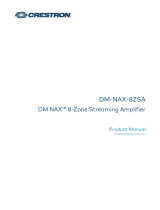 Crestron DM-NAX-8ZSA User manual