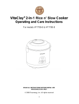 VitaClay VF7700-6 User manual