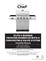 Master Chef Elite 4-Burner Assembly Manual