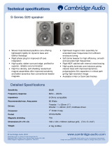 Cambridge Audio S20 Owner's manual