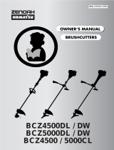 Zenoah BCZ4500DL / DW User manual
