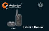 Aetertek AT-215 Owner's manual