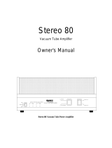 DYNACO Stereo 80 Owner's manual