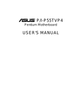 Asus P/I-P55TVP4 User manual