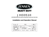 Jensen JHD3510 User manual