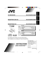 JVC KD-S7350 User manual
