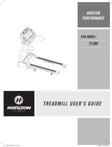 Horizon Fitness T1200 User manual