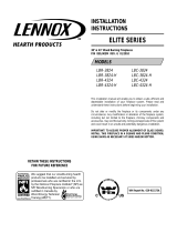 Lennox Hearth LBC-3824-H User manual