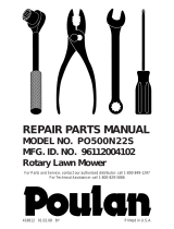 Poulan PO500N22S User manual