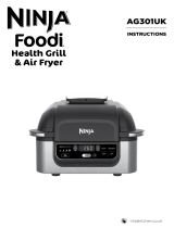 Ninja AG301UK Healty Grill and Air Fryer Operating instructions