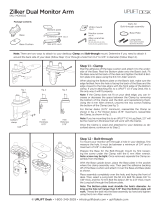 UPLIFT DeskZilker Dual Monitor Arm