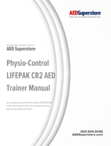 Physio Control LIFEPAK CR2 Operating Instructions Manual