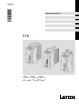Lenze ECS series Operating Instructions Manual