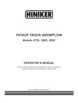 Hiniker 7802 User manual