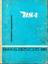 BSA 844 SHOOTING STAR Workshop Manual