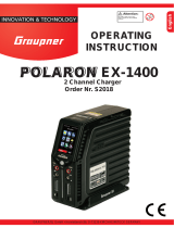 GRAUPNER POLARON EX-1400 Operating Instructions Manual