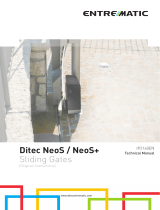Entrematic Ditec NeoS - IP2160 Owner's manual