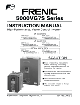 Frenic 5000VG7S Series User manual