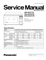 Panasonic NN-GD351W User manual