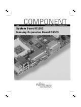 Fujitsu D1302 User manual