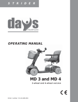Days Strider MD 4 Operating instructions