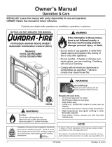 Quadra-Fire VOYA-GRAND-MBK Owner's manual