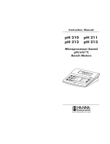 Hanna Instruments PH 211 Owner's manual
