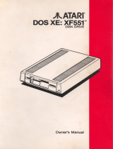Atari XF551 Owner's manual