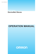Omron DeviceNet DRT2-OD32SL-1 Operating instructions