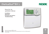 Resol DeltaSol BX L Installation Operation And Care
