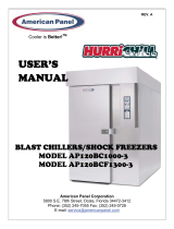 American Panel Freezer AP120BC1000-3 User manual