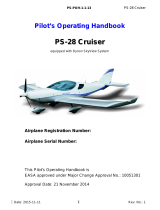 czech sport aircraft PS-28 cruiser Operating Handbook