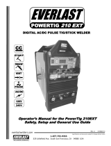 Everlast POWERTIG 210 EXT User manual