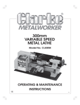 Clarke MetalWorker CL300M Operating & Maintenance Instructions