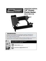 Toolshop 208-2136 User manual
